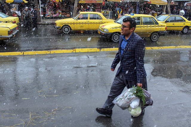 ورود سامانه بارشی جدید به کشور/ بارش برف در پایتخت