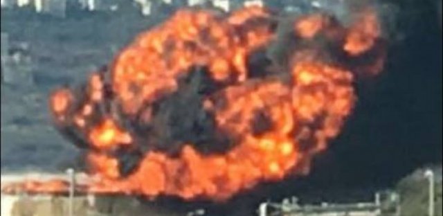 آتش‌سوزی در حیفا