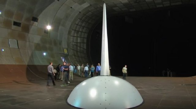 آزمایش تونل باد ناسا
