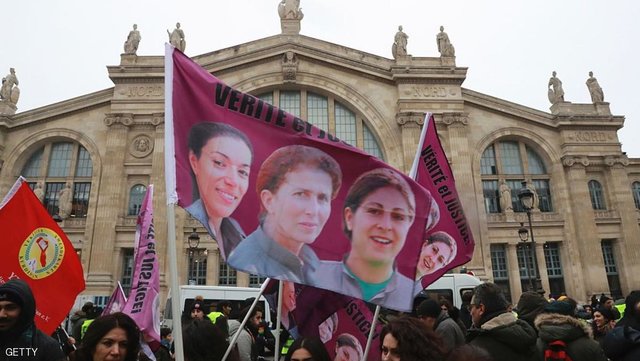 مختومه شدن پرونده قتل فعالان کرد در فرانسه