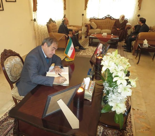 پیام تسلیت رئیس مجلس سنای اردن به علی لاریجانی