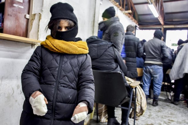 وضعیت نامطلوب هزاران کودک مهاجر در سرمای زیر صفرِ صربستان