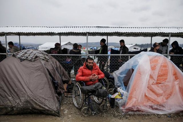 غفلت از پناهجویان معلول در یونان