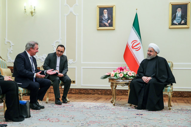 ایران از تعمیق روابط با کشورهای عضو اتحادیه اروپا در همه حوزه ها استقبال می کند دیدار وزیر امور خارجه لوکزامبورگ با رییس جمهور