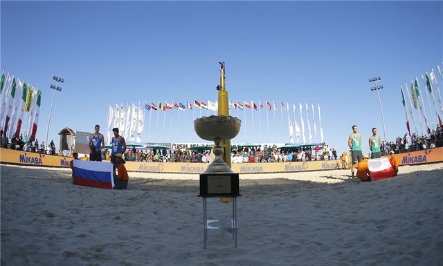 تورجهانی والیبال ساحلی کیش