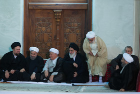 عکس منتخب سال - ۱۴ خرداد - حضور مقامات سیاسی در بیست و هفتمین سالگرد ارتحال امام خمینی (ره)