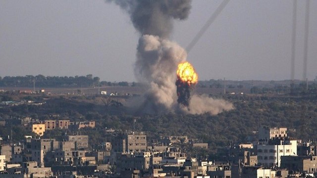 حمله توپخانه ای ارتش رژیم صهیونیستی به شرق غزه