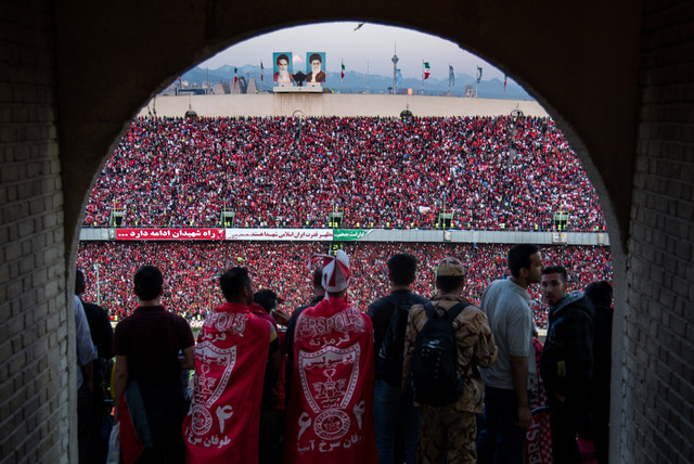 حاشیه جشن قهرمانی پرسپولیس