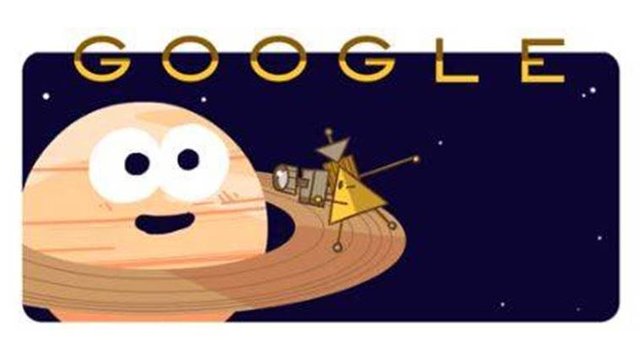 تغییر لوگوی گوگل به افتخار کاسینی