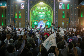 جشن نیمه شعبان در مسجد جمکران