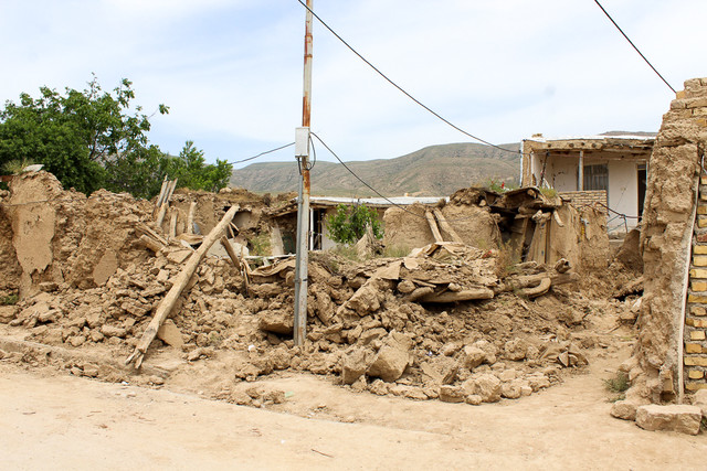 روستاهای زلزله‌زده خراسان شمالی