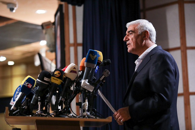 احمدی: امانتدار خوبی برای مردم بودیم 1 پایگاه خبری ججین نشست خبری علی اصغر احمدی رییس ستاد انتخابات کشور