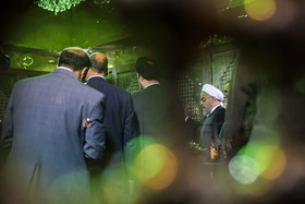 تجدید میثاق رییس جمهور با آرمان های امام راحل
