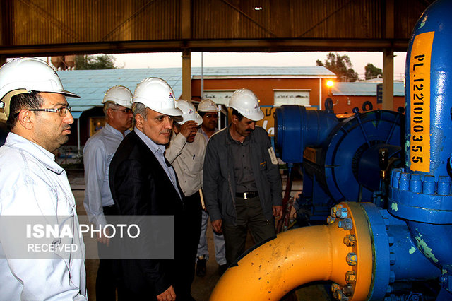 بازدید مدیرعامل شرکت خطوط لوله و مخابرات نفت از مراکز انتقال نفت خوزستان