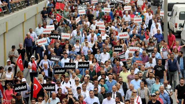 Image result for ‫تظاهرات مخالفان ترکیه از آنکارا تا استانبول تظاهرات ترکیه‬‎