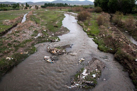 تلف شدن ماهی های رودخانه اهرچای شهرستان اهر- آذربایجان شرقی