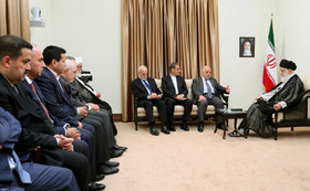  دیدار نخست وزیر عراق با مقام معظم رهبری