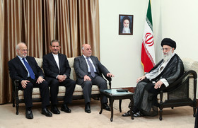  دیدار نخست وزیر عراق با مقام معظم رهبری