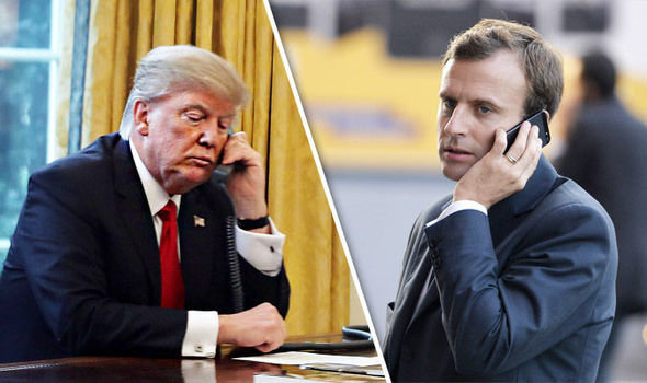 حمایت رئیس جمهور فرانسه از حمله احتمالی آمریکا به سوریه