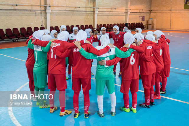نشست خبری سرمربی تیم فوتسال بانوان
