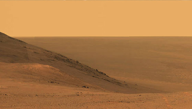 ثبت منظره‌ای خیره‌کننده در مریخ توسط کاوشگر "فرصت"