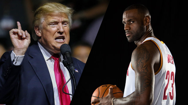 لبرون جیمز: ترامپ از ورزش برای ایجاد تفرقه بین آمریکایی‌ها استفاده می‌کند