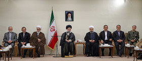 دیدار رئیس‌جمهور و اعضای هیأت دولت دوازدهم با مقام معظم رهبری