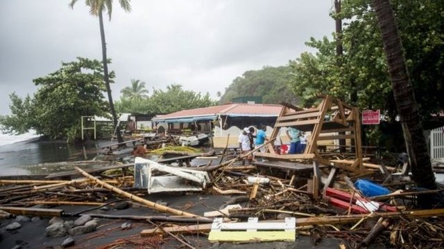 طوفان ماریا در دومینیکا ۱۵ قربانی گرفت
