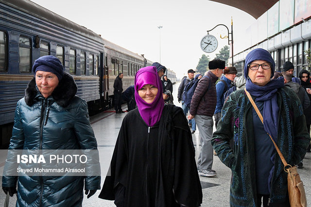 مسافران قطار گردشگری هزار و یک شب از چه اماکنی در مشهد بازدید کردند؟