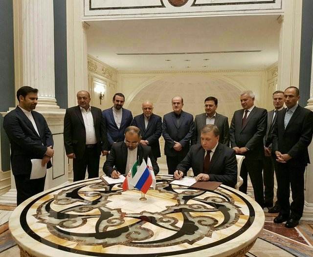 امضا تفاهم‌نامه همکاری بین شرکت ملی نفت ایران و شرکت لوک‌اویل روسیه