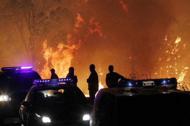افزایش تلفات آتش‌سوزی‌های جنگلی در پرتغال و اسپانیا