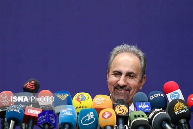 نخستین نشست خبری محمد علی نجفی، شهردار تهران