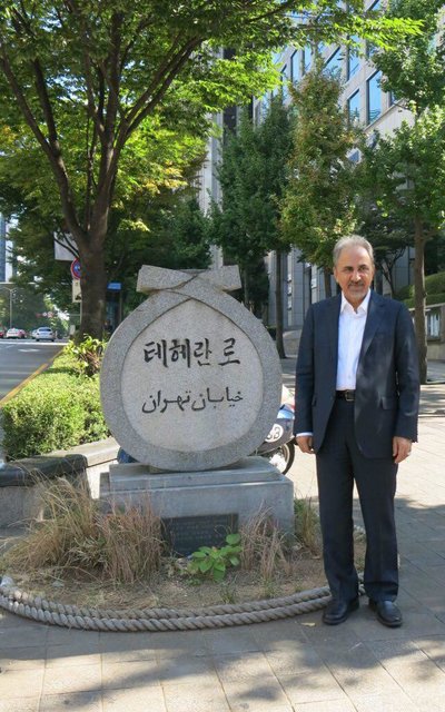 بازدید شهردار تهران از خیابان تهران در سئول