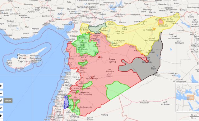 روسیه: ۹۲.۶ درصد از اراضی سوریه از چنگ داعش آزاد شده است