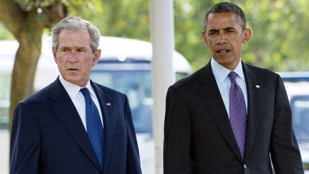 حملات همزمان بوش و اوباما به ترامپ