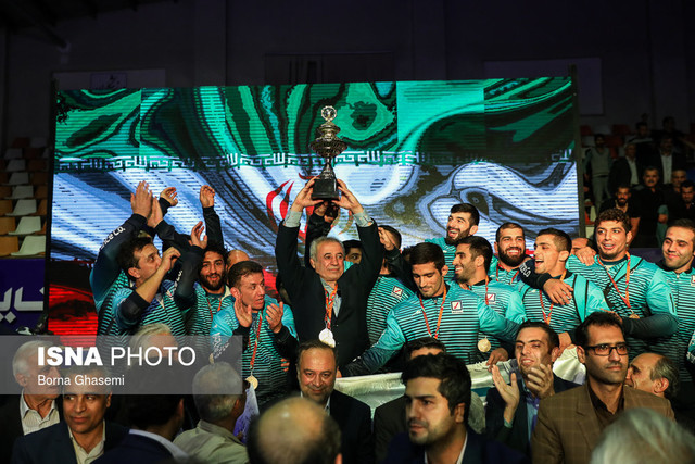 فینال لیگ برتر کشتی فرنگی