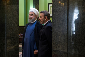 دیدار الهام علی اف رییس جمهور آذربایجان با حسن روحانی 