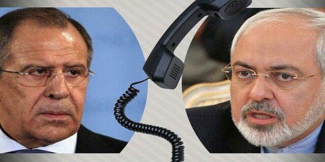 تماس تلفنی وزرای خارجه ایران و روسیه درباره قره‌باغ