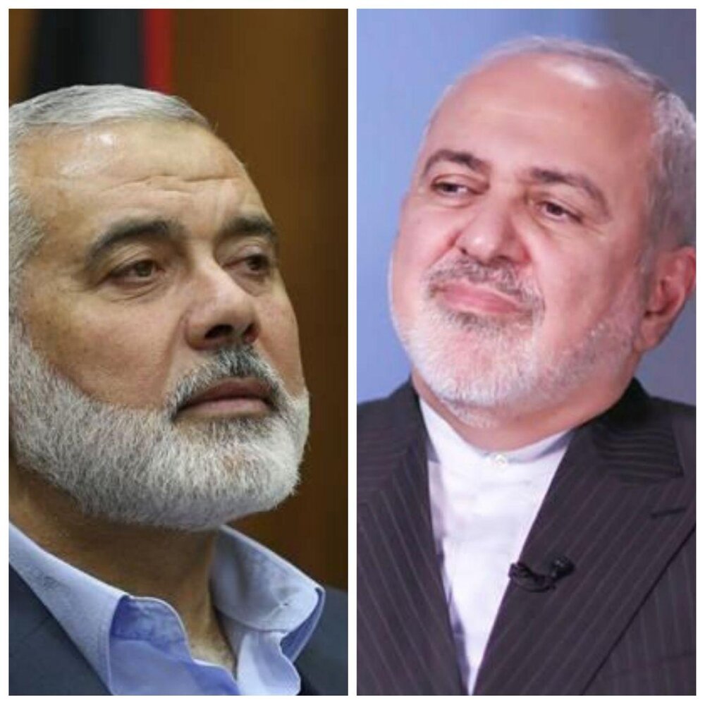 Iran Fm Ismail Haniyeh Discuss Palestines Latest Developments Isna