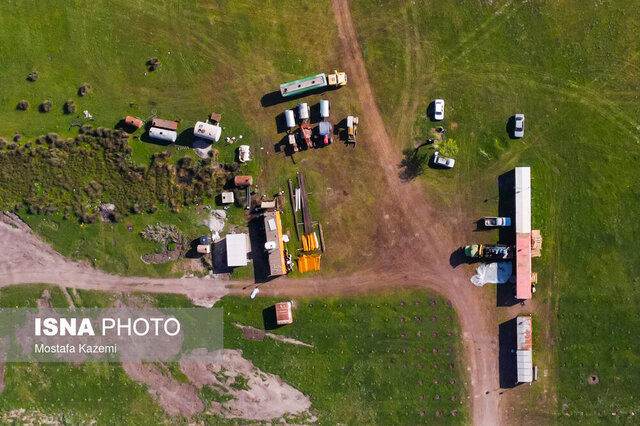 کارگران پتروشیمی در میانکاله همچنان مشغول کارند