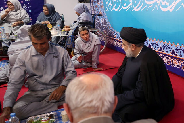 افطاری با رئیس دولت سیزدهم