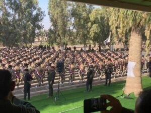 رژه نظامی حشد شعبی در هشتمین سالروز تاسیس