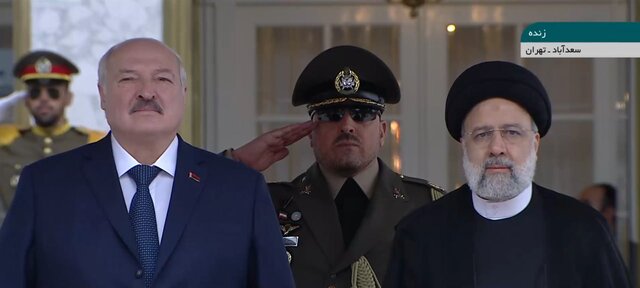 استقبال رسمی رییسی از لوکاشنکو استقبال رسمی رییسی از لوکاشنکو