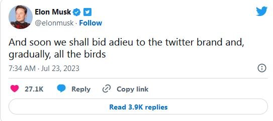 لوگوی توییتر تغییر میکند