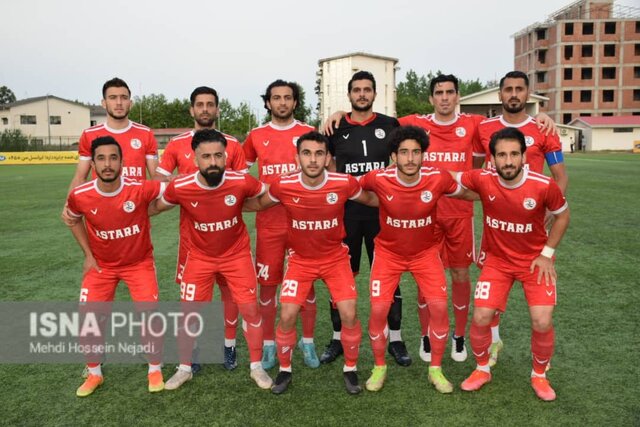 تیم فوتبال شهرداری آستارا بر استقلال خوزستان پیروز شد