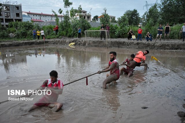 برگزاری جشنواره ورزش های شالیزاری در پارک ساحلی آستانه اشرفیه
