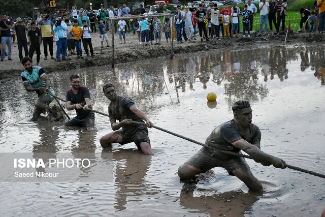 برگزاری جشنواره ورزش های شالیزاری در پارک ساحلی آستانه اشرفیه