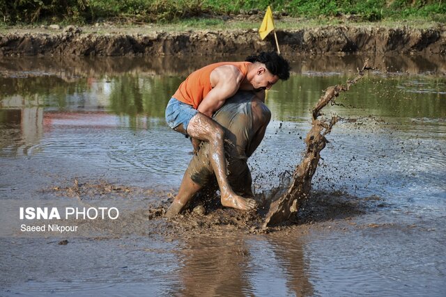 برگزاری جشنواره ورزش های شالیزاری در پارک ساحلی آستانه اشرفیه