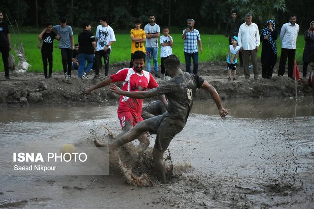 برگزاری جشنواره ورزش های شالیزاری در پارک ساحلی آستانه اشرفیه