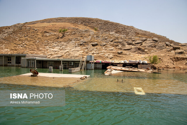 توضیح شرکت آب نیرو درباره زیر آب رفتن اراضی حاشیه سد گتوند توضیح شرکت آب نیرو درباره زیر آب رفتن اراضی حاشیه سد گتوند